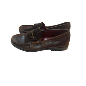 SALVATORE FERRAGAMO SPORT LEATHER LOAFER
